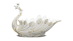 Tô trái cây Khổng Tước - Trang Trí Vàng