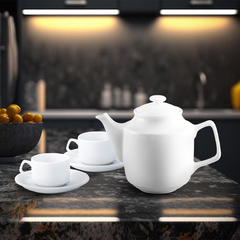 Bộ trà 1.1 L - Jasmine - Trắng