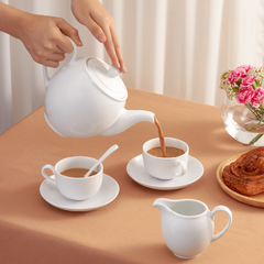 Bộ trà 1.1 L - Camellia - Trắng