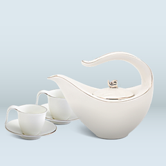Bộ trà 0.45 L - Anh Vũ - Chỉ Bạch Kim