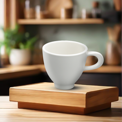 Tách espresso 0.15 L - Daisy Lys - Trắng ngà