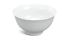 Chén cơm 11.5 cm Mẫu đơn Trắng