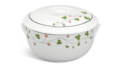 Thố 18 cm + nắp - Jasmine - Hoa May Mắn