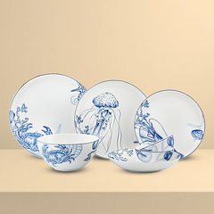 Bộ đồ ăn 09 sản phẩm - Timeless IFP - Đại Dương