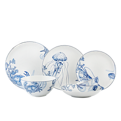 Bộ đồ ăn 09 sản phẩm - Timeless IFP - Đại Dương