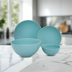 Bộ đồ ăn 09 sản phẩm - Timless - Màu Xanh Dương