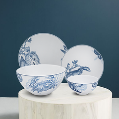Bộ đồ ăn 09 sản phẩm - Timeless IFP - Đại Dương Sương Mờ