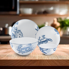 Bộ đồ ăn 09 sản phẩm - Timeless IFP - Đại Dương Sương Mờ