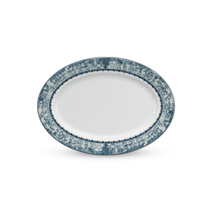 Dĩa Oval 28cm - Jasmine - Vinh Quy Nhạt