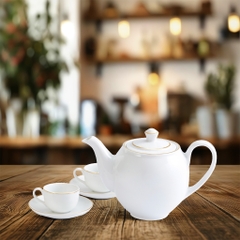 Bộ trà 0.8 L - Camellia - Chỉ Vàng