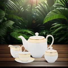 Bộ trà 1.1 L - Camellia - Hương Biển kem
