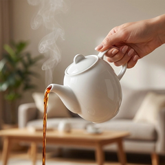 Bình trà cao 1.3 L + nắp SAGO Trg