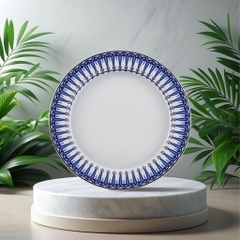 Dĩa tròn 23cm - Gastroline - Đồng Tâm Xanh Dương