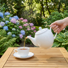 Bộ trà 0.5L - Camellia - Chỉ Xanh Dương