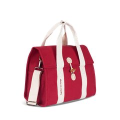 Túi vải Canvas 24 x 17.5 x 27 cm - Hồng