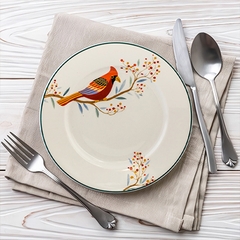 Dĩa tròn 22cm - Jasmine - Quả Đầu Mùa