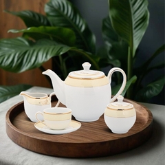 Bộ trà 1.1 L - Camellia - Hương Biển kem