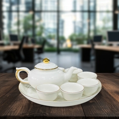 Bộ trà 0.35 L MISC-ASSORTMENT IFP Viền chỉ vàng