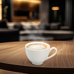 Tách capuchino 0.28 L - Daisy Lys - Trắng Ngà