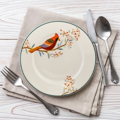 Dĩa tròn 22cm - Jasmine - Quả Đầu Mùa