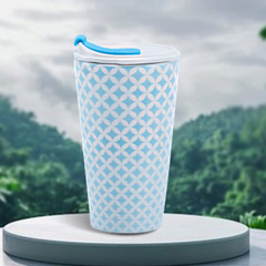 Ly sứ dưỡng sinh 0.48 L (K1) + nắp Dưỡng sinh Penny 2 (LTI)