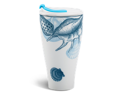 Ly sứ dưỡng sinh 0.48 L (K2) + nắp ống hút - Đại dương