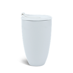 Ly sứ dưỡng sinh 0.48 L (K3) + nắp ống hút - Dưỡng Sinh - Trắng