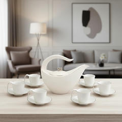 Bộ trà 0.45 L - Anh Vũ - Chỉ Bạch Kim