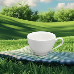 Tách Cappuccino 0.22L - Daisy Lys - Trắng Ngà