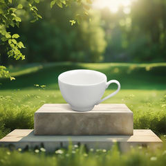 Tách Cappuccino 0.22L - Daisy Lys - Trắng Ngà