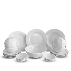 Bộ đồ ăn 22 sản phẩm - Jasmine IFP - Trắng Ngà