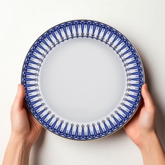 Dĩa tròn 23cm - Gastroline - Đồng Tâm Xanh Dương
