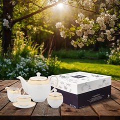 Bộ trà 1.1 L - Camellia - Hương Biển kem