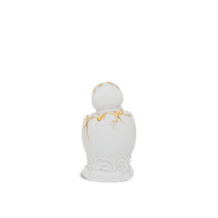 Tượng Rắn Phúc Thái 9.8 cm - Trắng