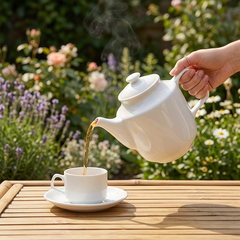 Bộ trà 1.1 L - Jasmine - Trắng