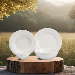 Bộ đồ ăn 9 sản phẩm - Jasmine IFP - Trắng Ngà
