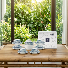 Bộ trà 0.7 L - Jasmine - Vinh Quy Nhạt