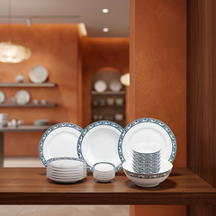 Bộ đồ ăn 22 sản phẩm - Jasmine - Chim Lạc