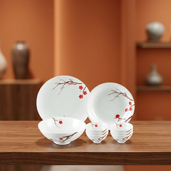 Bộ đồ ăn 9 sản phẩm - Daisy - Hồng Mai