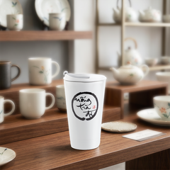 Ly sứ dưỡng sinh 0.48 L (K1) + nắp ống hút