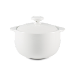 Thố cá nhân tròn cao Vesta 0.35 L + nắp - Misc Assortment Trắng