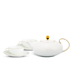 Bộ trà Elip 0.47 L - Anna- Viền Chỉ Vàng