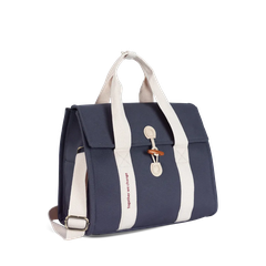 Túi vải Canvas 24 x 17.5 x 27 cm - Xanh xám