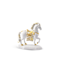 Tượng Bảo Mã 10.5 cm - Tượng - Trắng