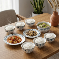 Bộ đồ ăn 9 sản phẩm - Jasmine - Tứ Quý