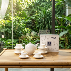 Bộ trà 0.5L - Camellia - Chỉ Xanh Dương