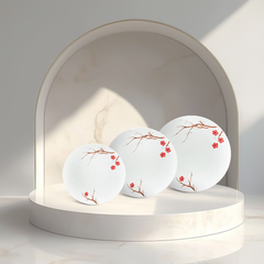 Dĩa tròn ảo 18 cm - Daisy - Hồng Mai