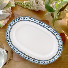 Dĩa Oval 32 cm - Camellia - Lộc Lạc