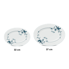 Dĩa Oval 37 cm - Hoàng Cung - Lạc Hồng