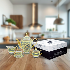 Bộ trà cao 1.5 L - Hoàng Cung - Hoàng Liên